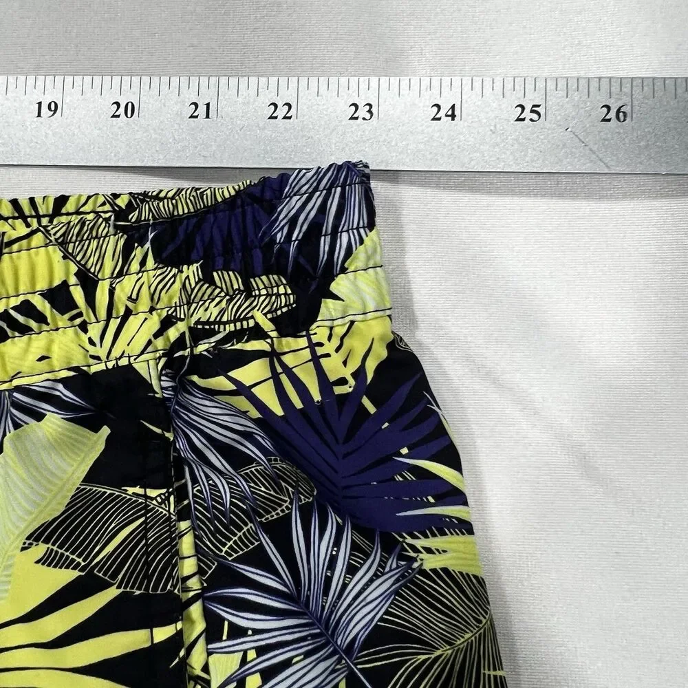 Duluth Men Swim Trunks Tropical Blue Green Beach Surf Water Shorts Lined Sz‎ 3XL